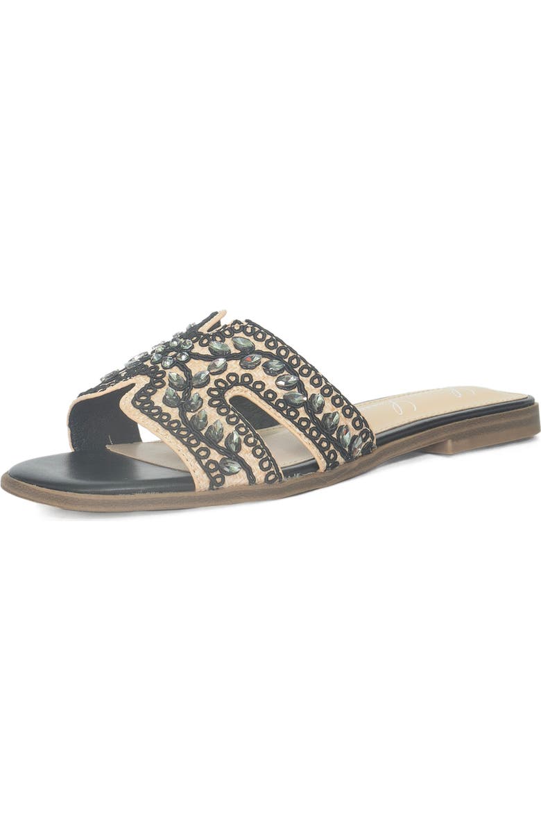 Lauren Lorraine Honey Sandals, Main, color, Black