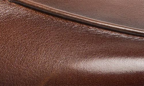 Santoni Moc Toe Loafer In Brown