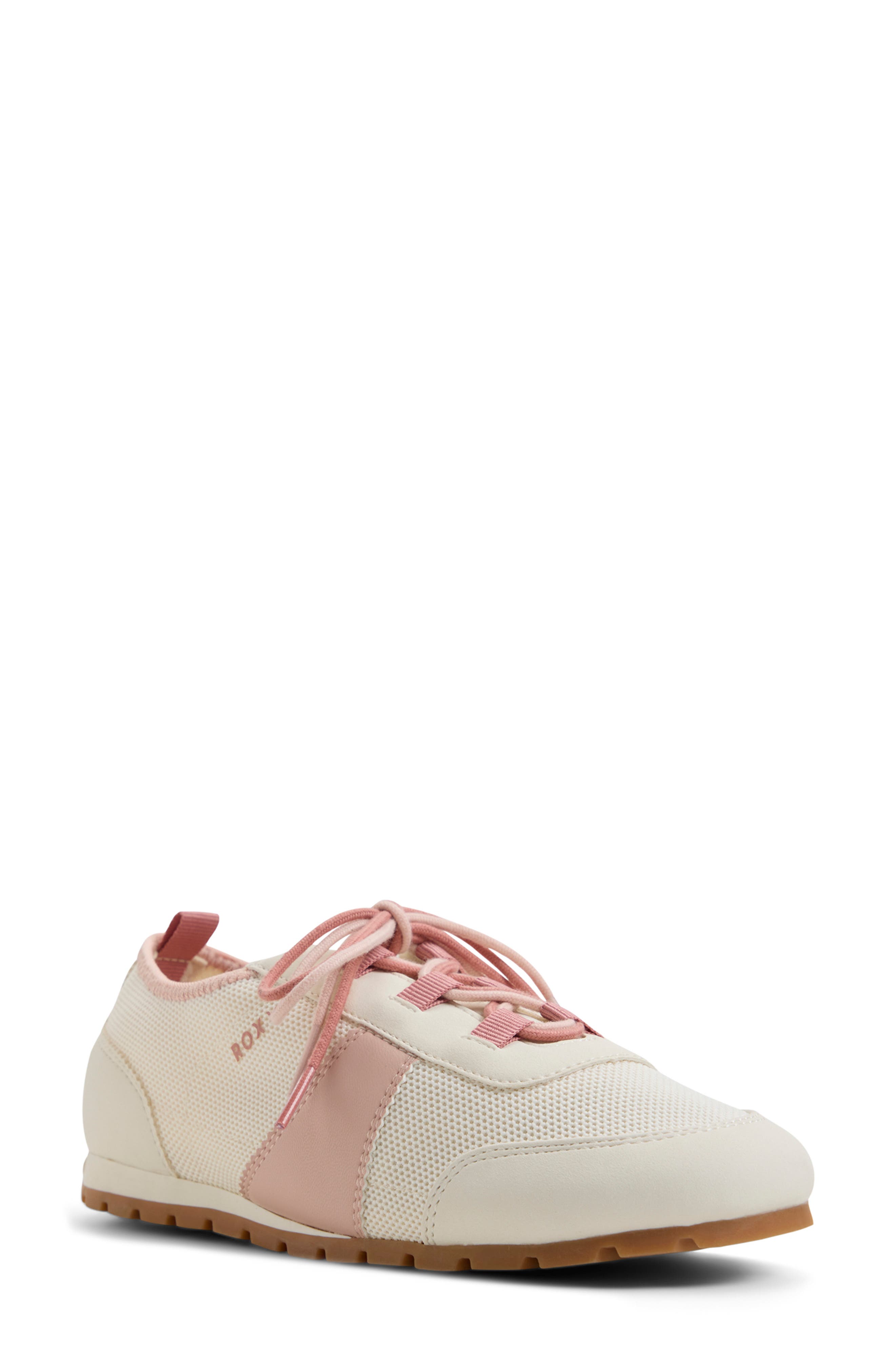 Kaia Lace-Up Sneaker, Main, color, PEACH
