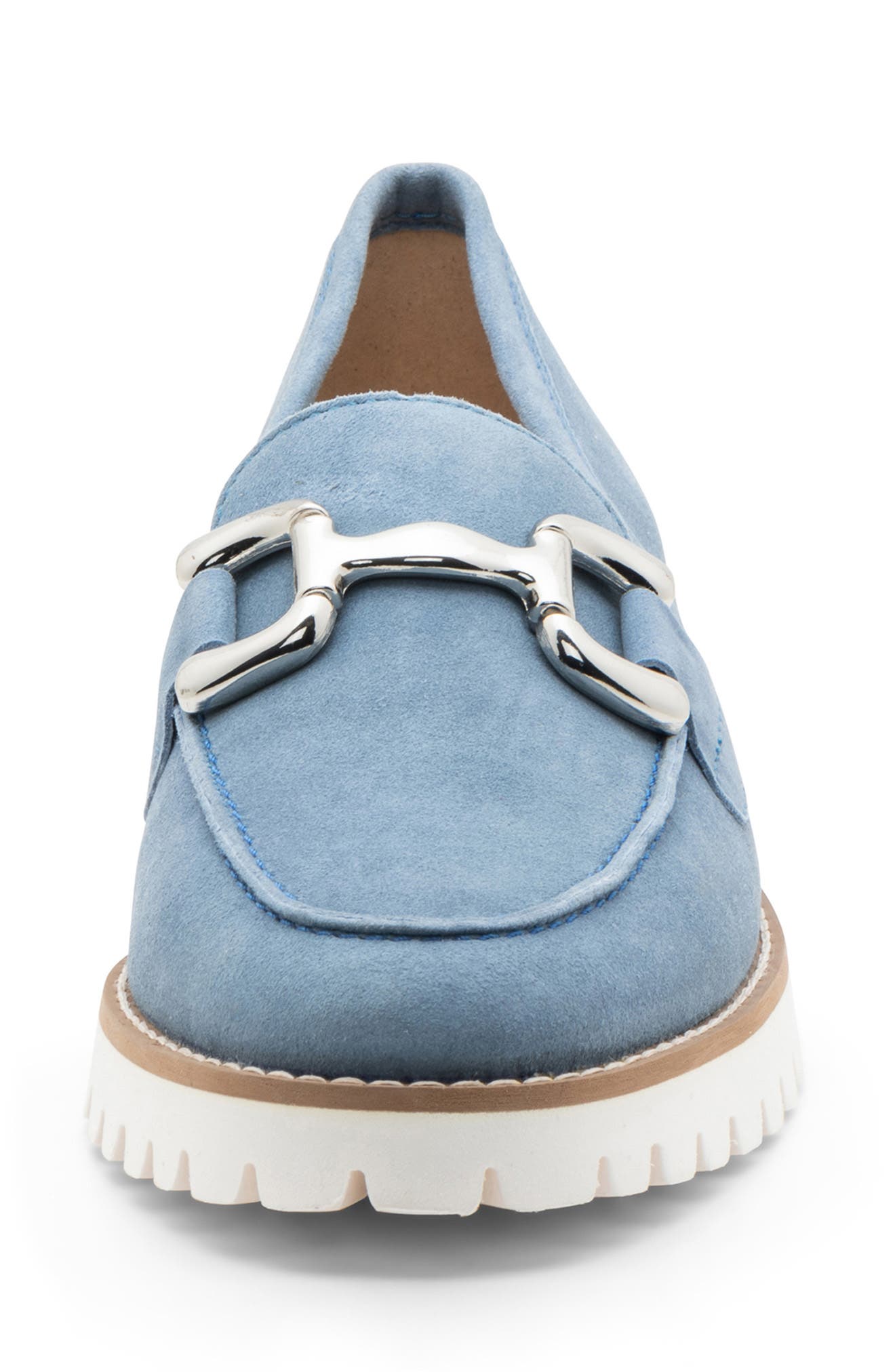 Kiana Bit Loafer, Alternate, color, COOL BLUE