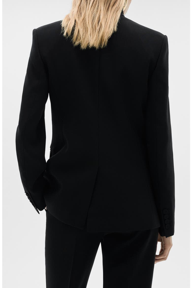 Structured Suit Jacket, Alternate, color, BLACK