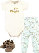 Hudson Baby Soft Cotton Collection Bodysuit, Pants, and Footwear Collection