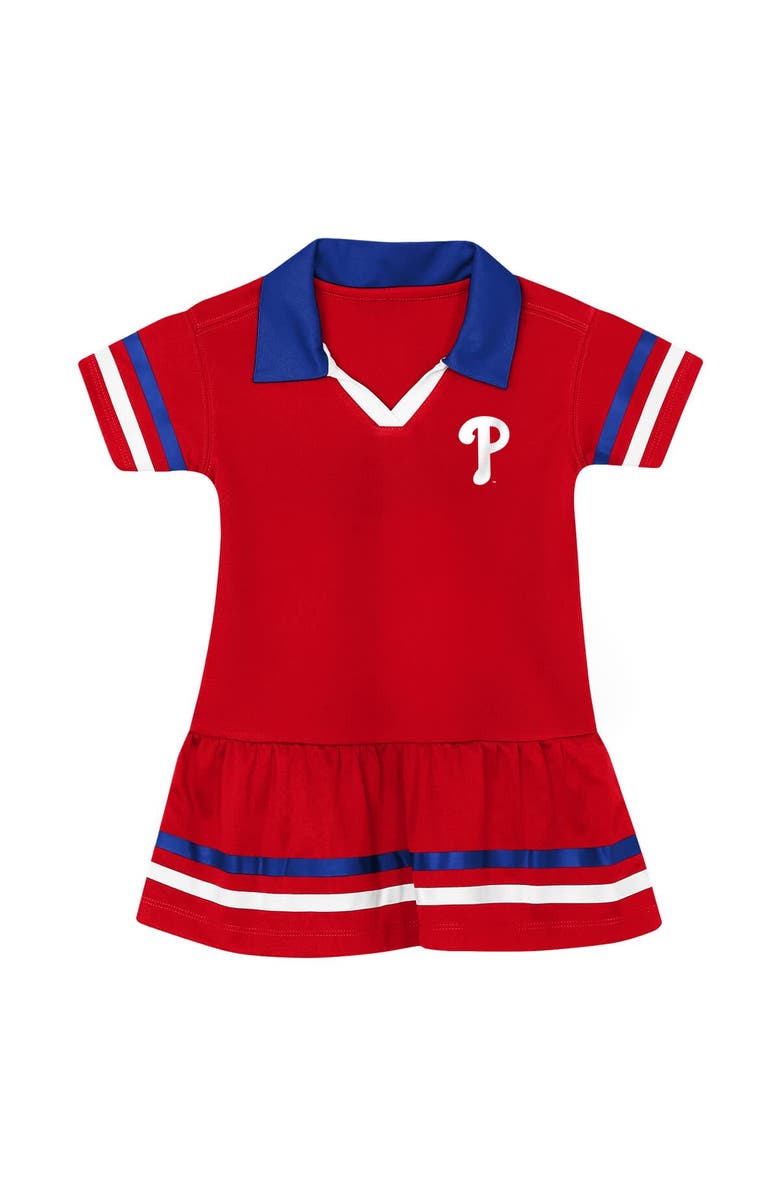 Outerstuff Toddler Outerstuff Red Philadelphia Phillies Star Player Dress, Alternate, color, Red