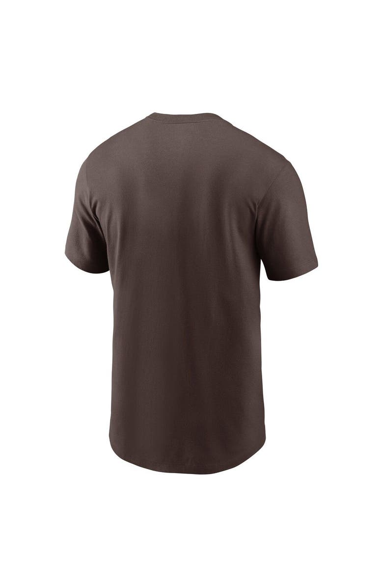 Nike Men's Nike Brown San Diego Padres Team T-Shirt, Alternate, color,