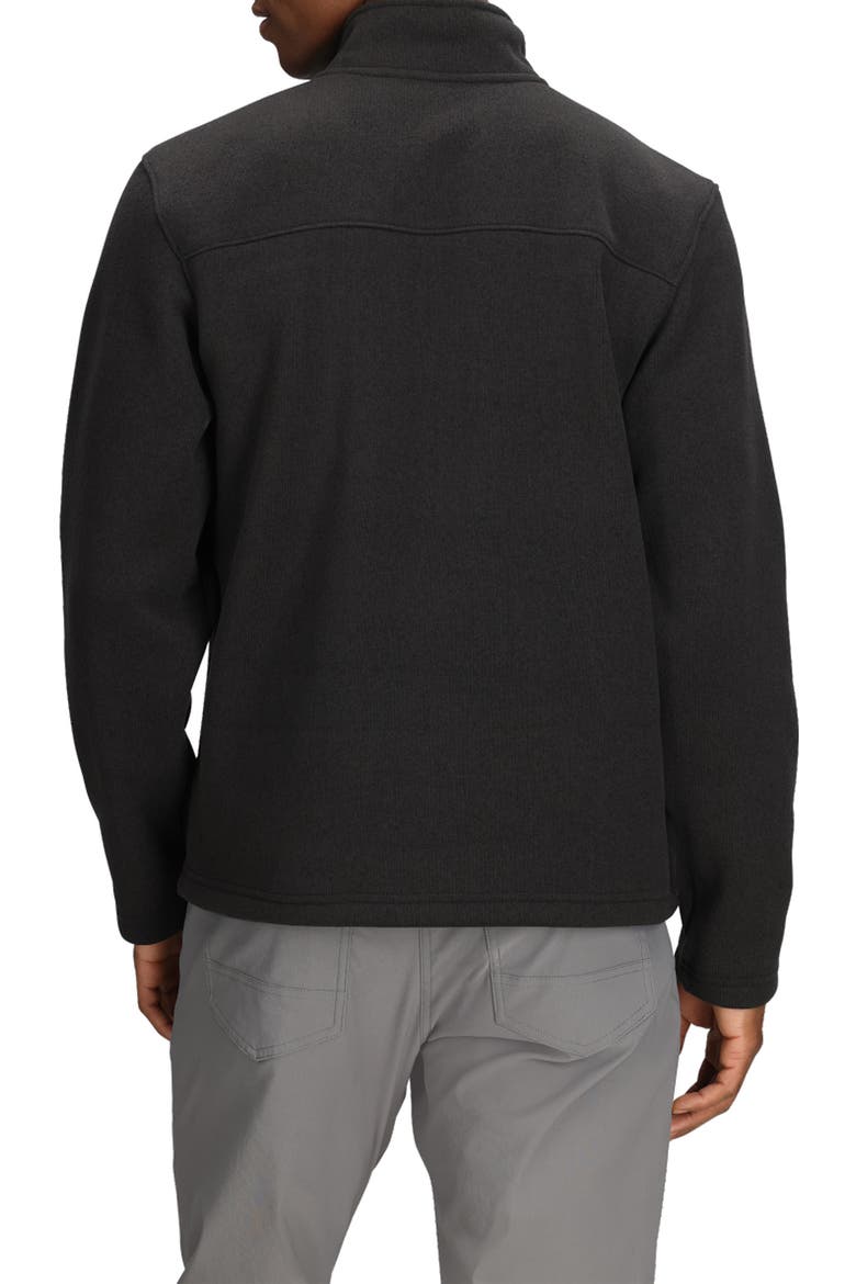 Gordon Lyons Half Zip Fleece Pullover, Alternate, color, TNF BLACK HEATHER