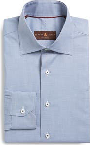 Robert Talbott Tailored Fit Check Dress Shirt