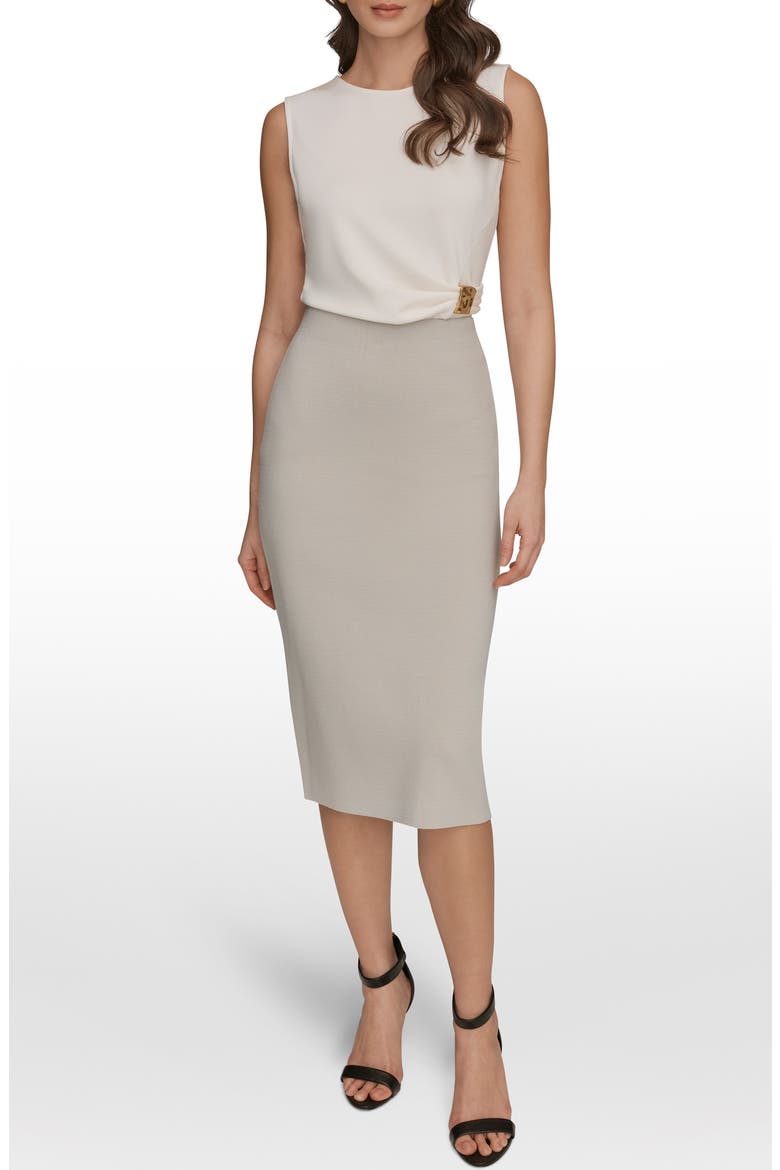 Sweater Pencil Skirt, Alternate, color, TUSCAN GREY