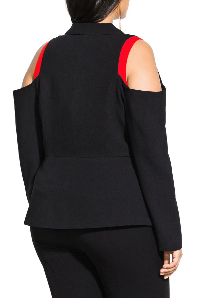 Miss Holloway Jacket, Alternate, color, BLACK