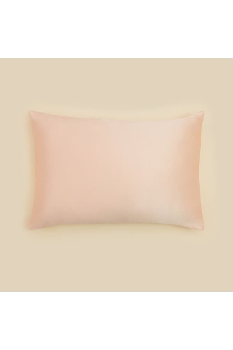 Mulberry Silk Pillowcase, Main, color, Rosewater