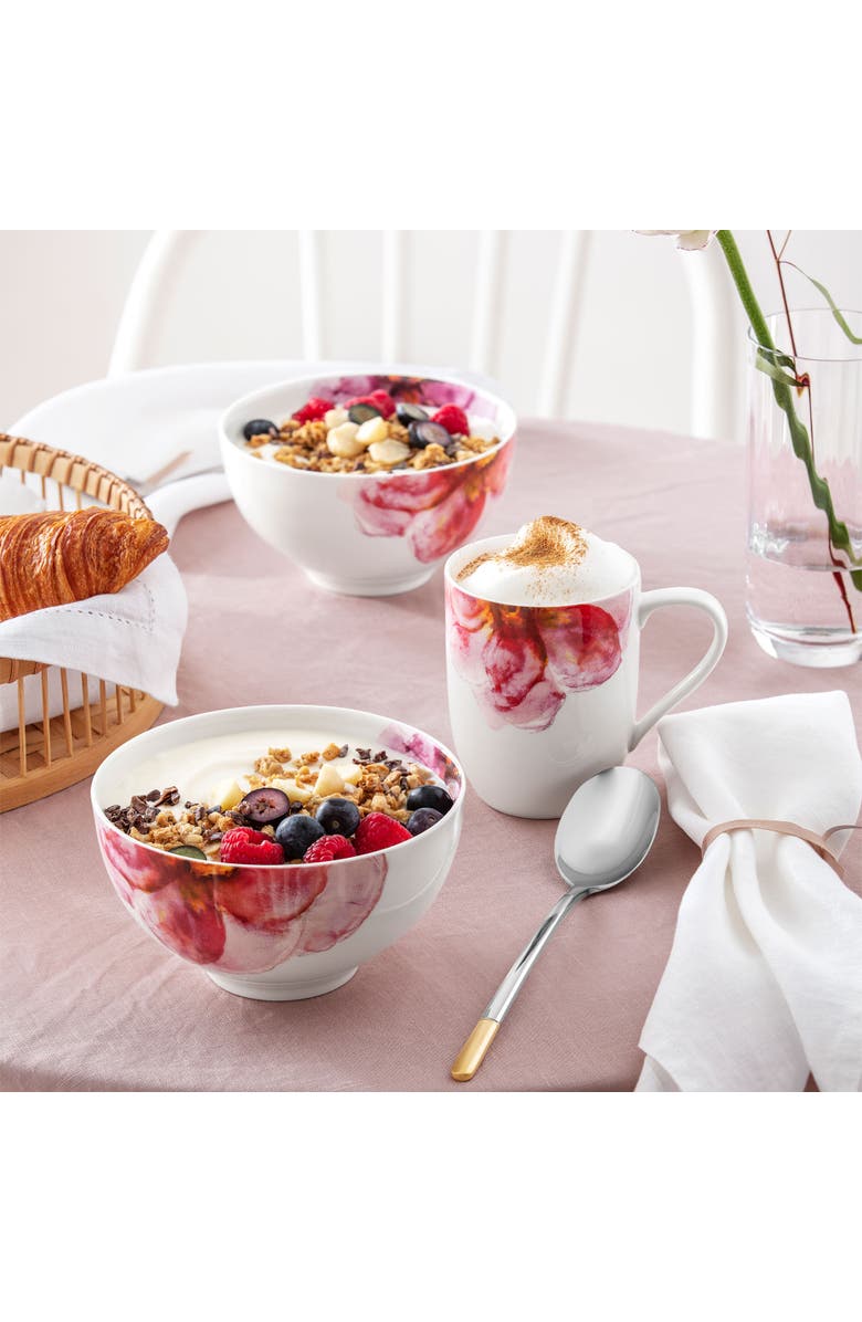 Villeroy & Boch Rose Garden Rice Bowl, Alternate, color, 