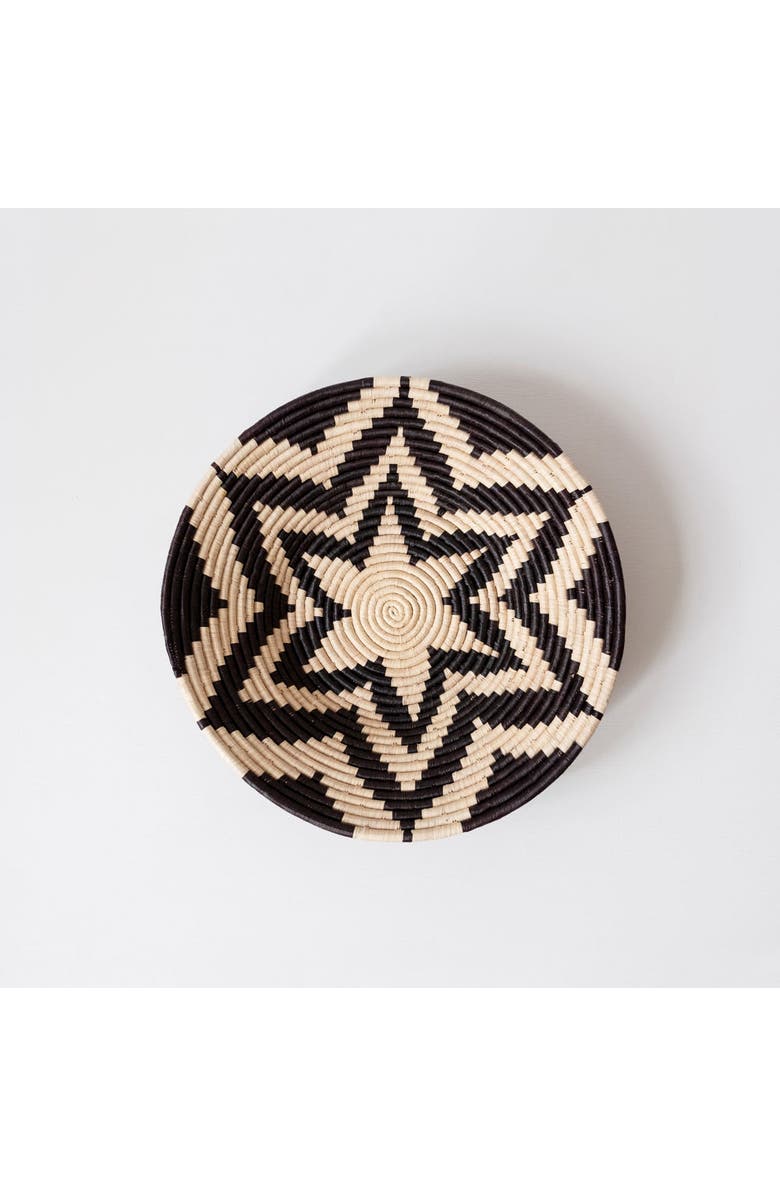 Maadili Collective Large Layered Petal Basket, Main, color, Natural