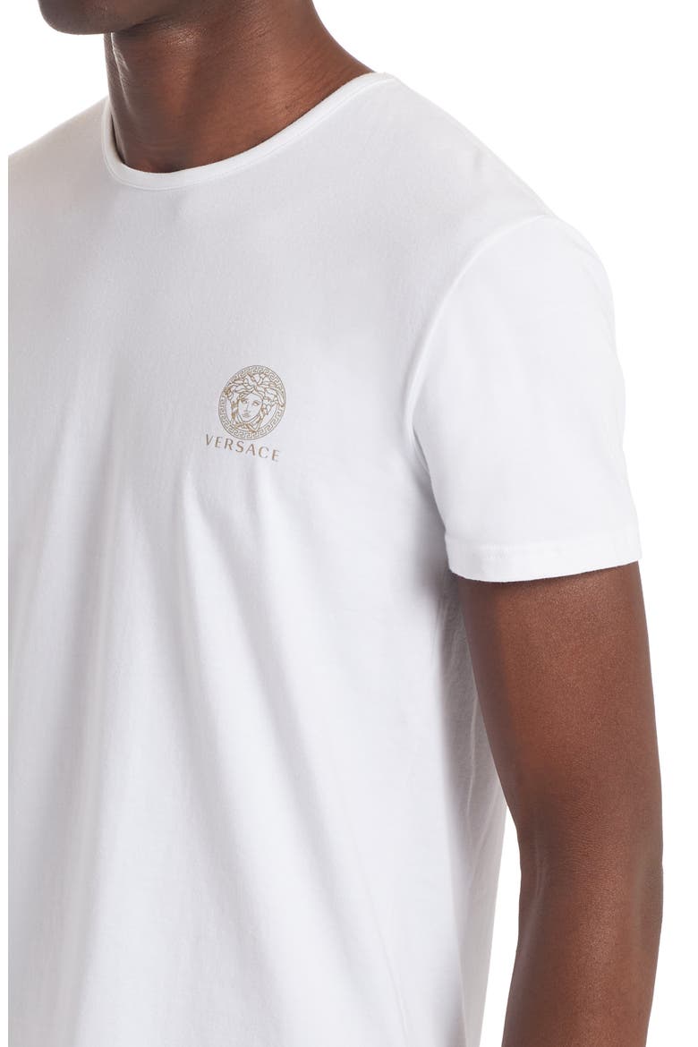 Medusa Head Logo 2-Pack Undershirts, Alternate, color, WHITE