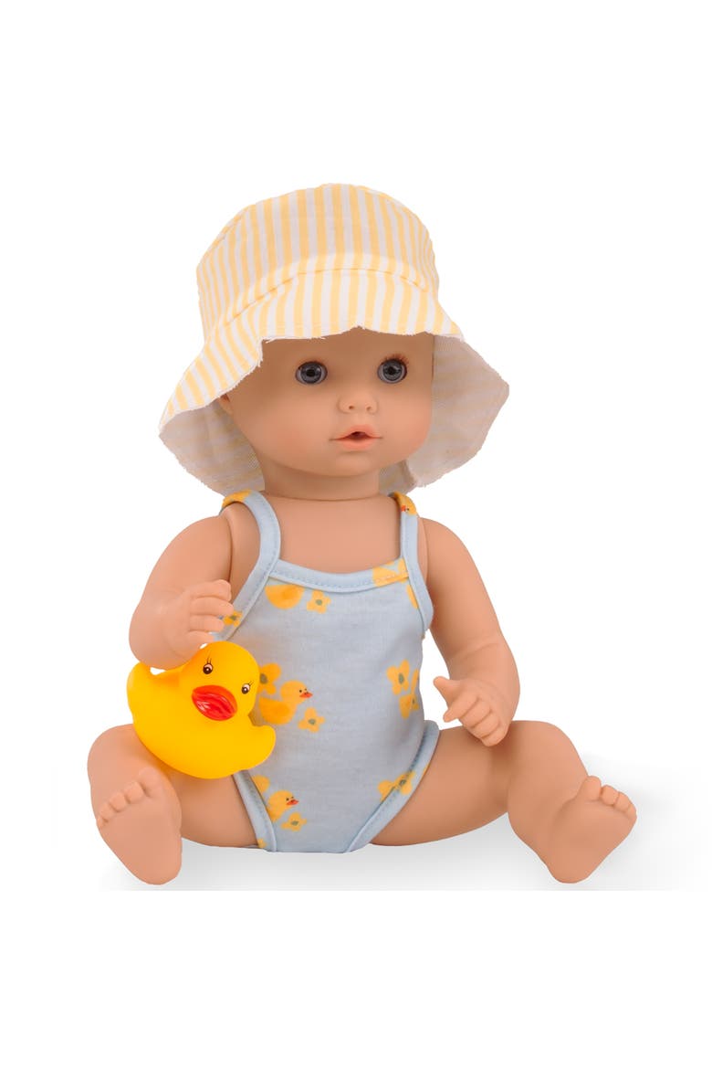 Sleepy Aquini Bathing Duck - 13" Drink & Wet Baby Girl Doll, Ages 18mo+, Main, color, Multicolored