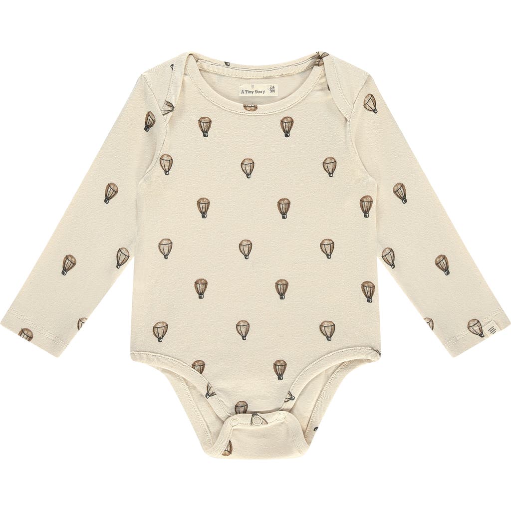 BABYFACE Hot Air Balloon Print Bodysuit in Pearl  product
