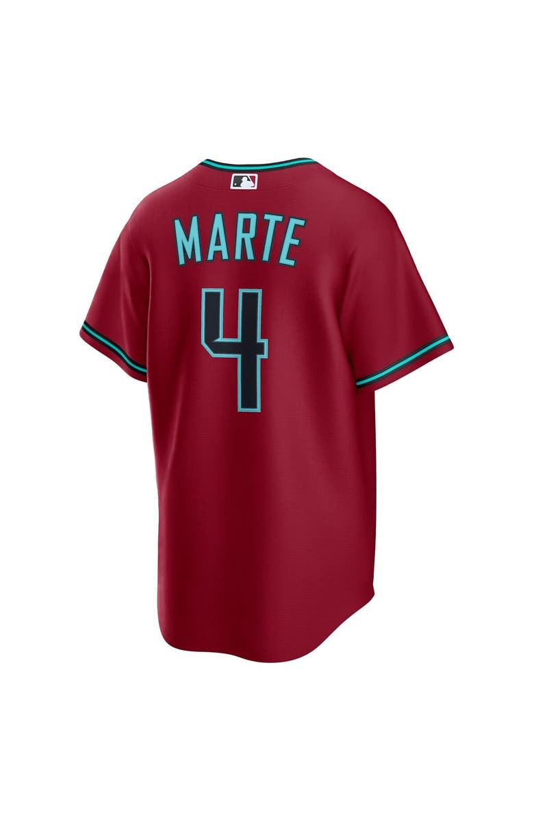 Nike Men's Nike Ketel Marte Red Arizona Diamondbacks Alternate 2 Replica Jersey, Alternate, color, Red