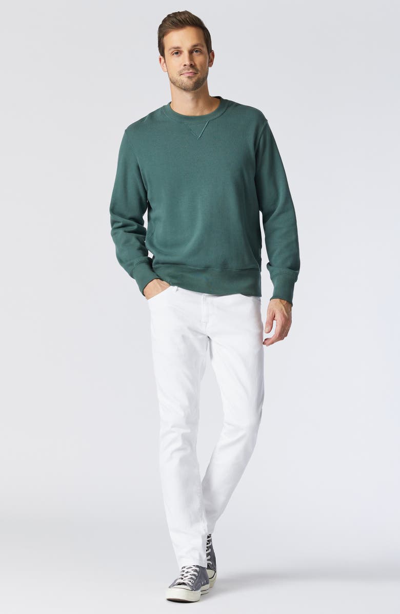 Mavi Jeans Jake Slim Fit Jeans, Alternate, color, White Houston