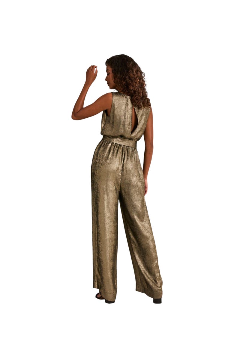 FatFace Women's Gisele Metallic Jumpsuit, Alternate, color,