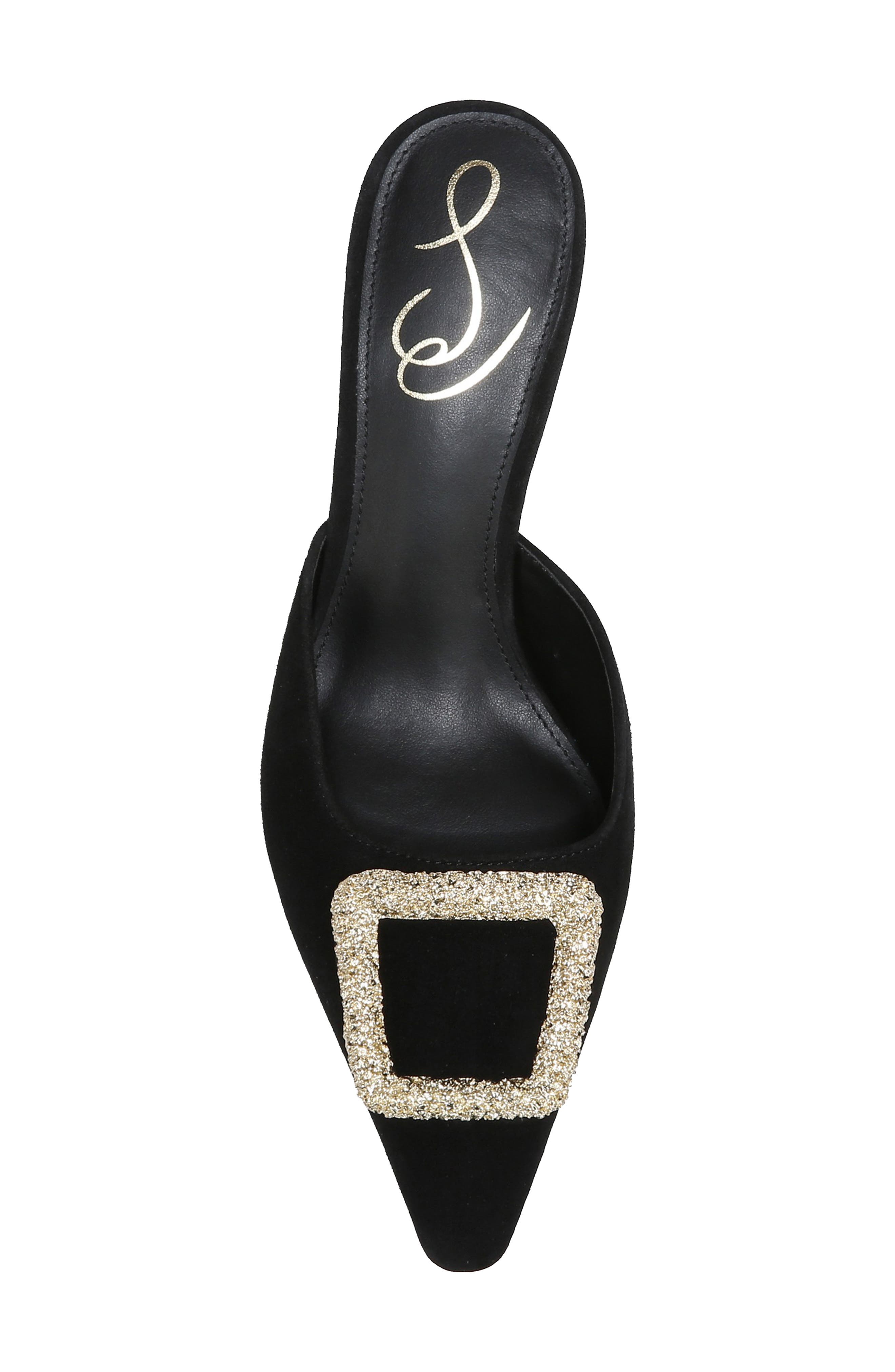 Sam Edelman Brit Pump, Alternate, color, Black Suede