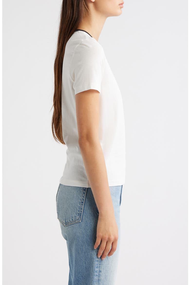 Pinned Slim Fit Crewneck T-Shirt, Alternate, color, OFF WHITE