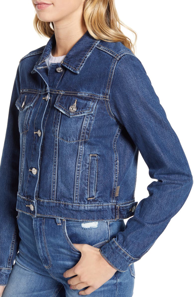 PAIGE Vivienne Denim Jacket, Alternate, color, 