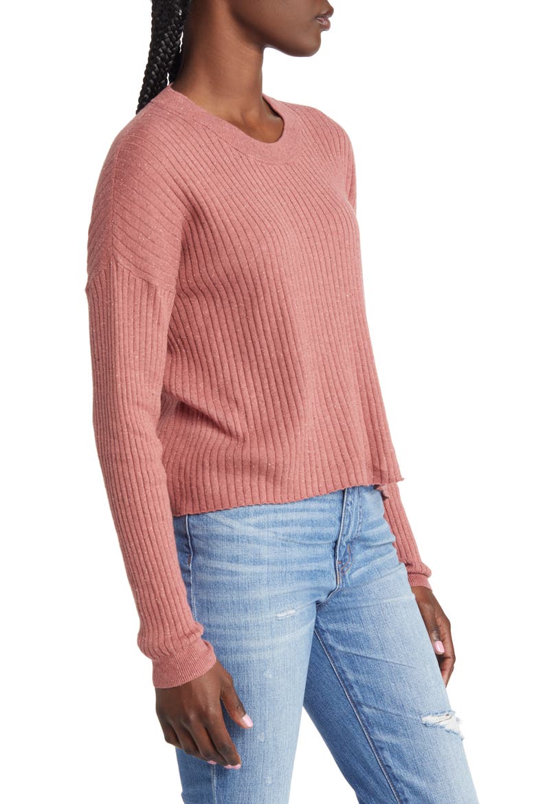 Donegal Lawson Crop Sweater, Alternate, color, DONEGAL QUARTZ