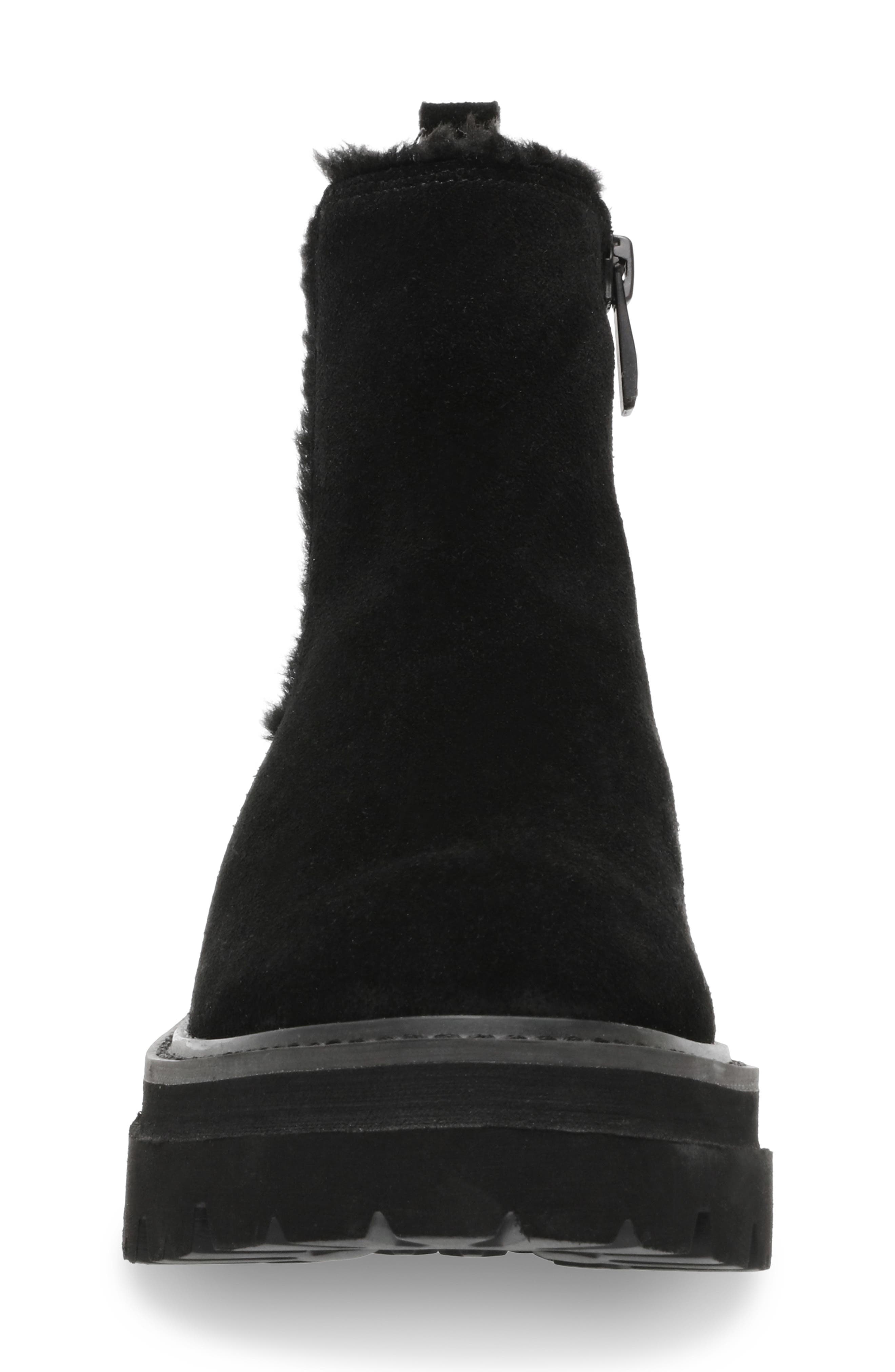 Steven New York Arina Faux Fur Lined Chelsea Boot, Alternate, color, 