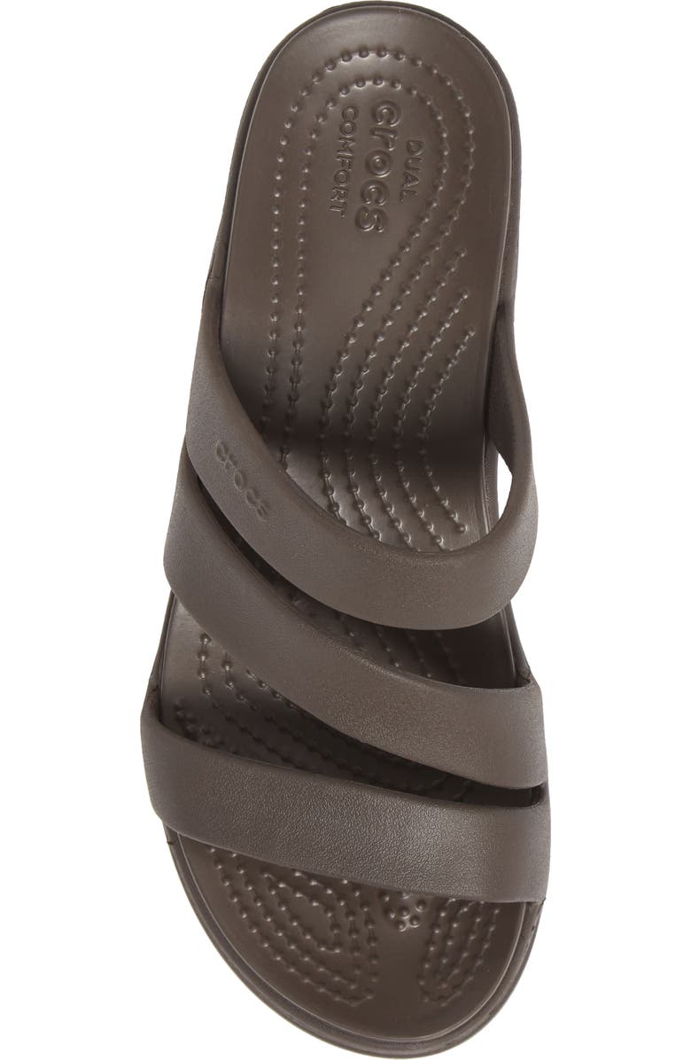 CROCS <sup>™</sup> Monterey Wedge Slide Sandal, Alternate, color,
