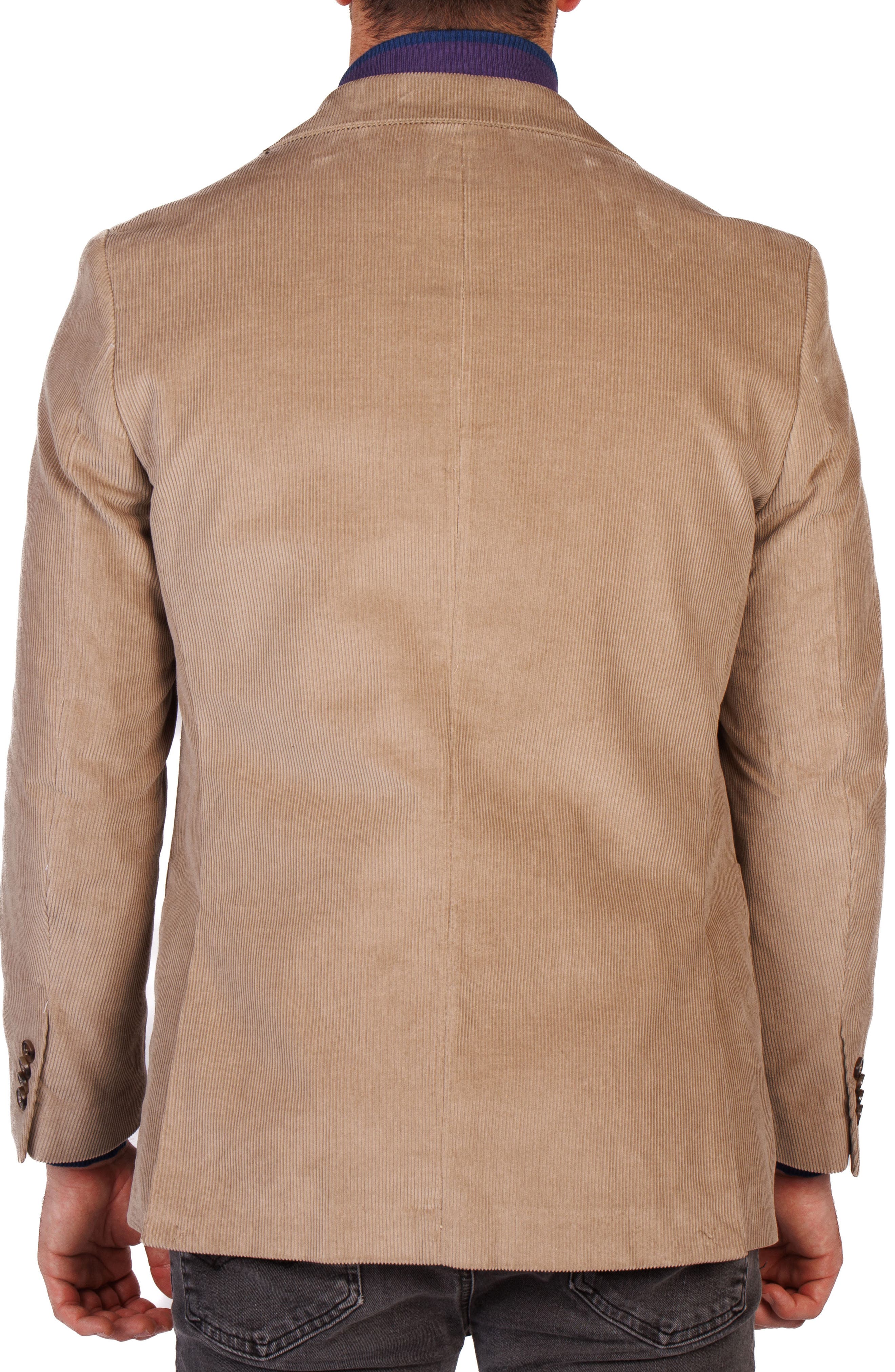 Modern Fit Solid Fine Wale Corduroy Sport Coat - image 4