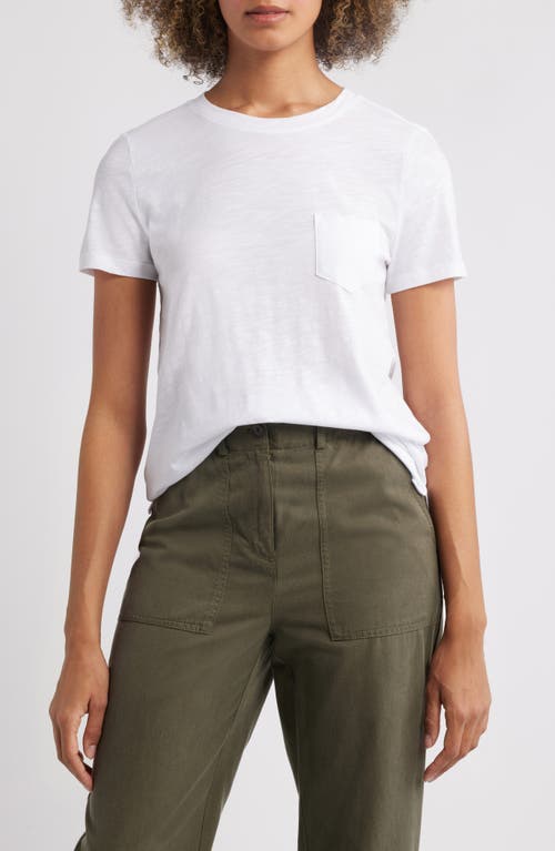 Caslonr Caslon(r) Cotton & Modal T-shirt In White