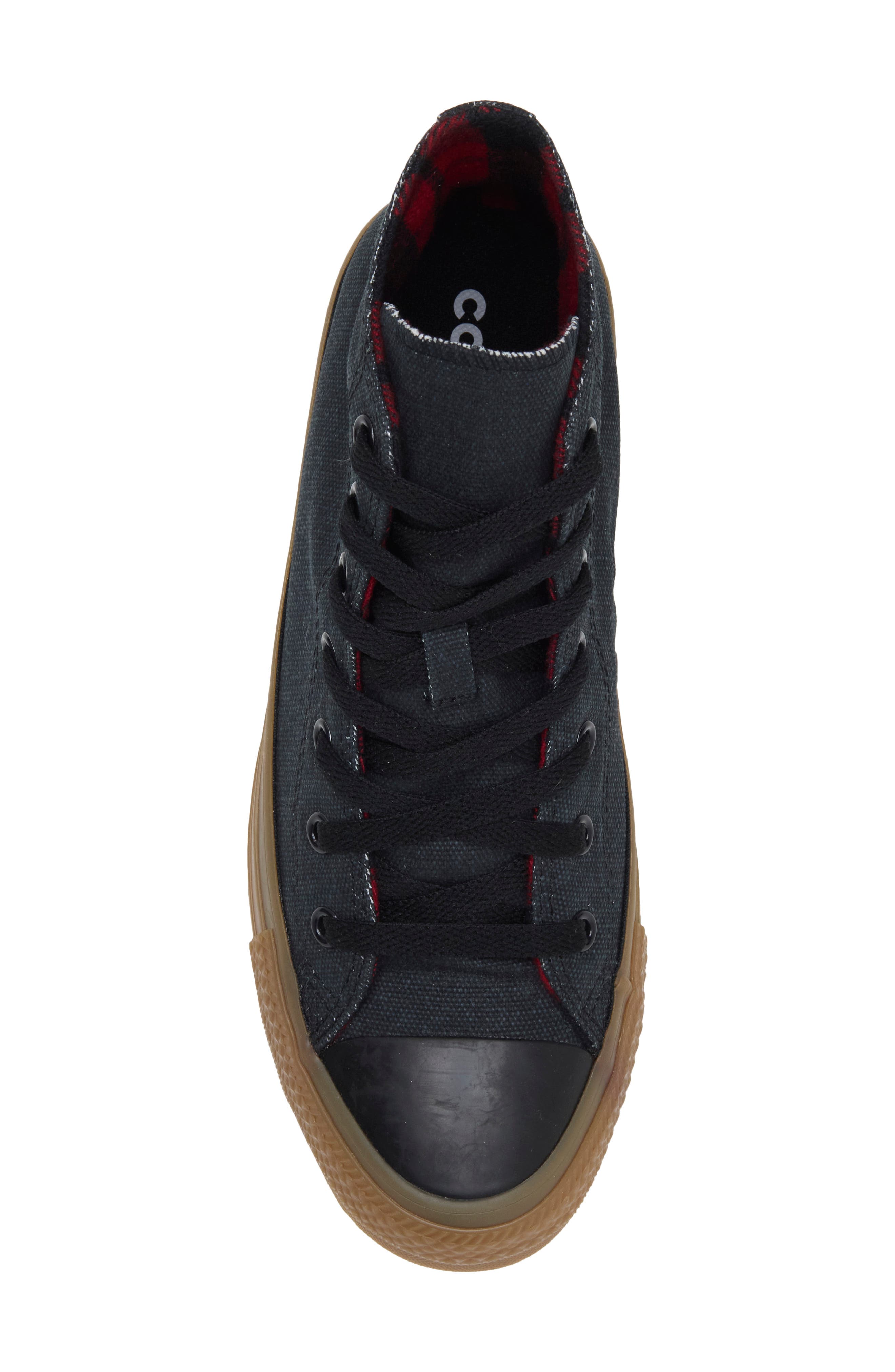 Kids' Chuck Taylor All Star High Top Sneaker, Alternate, color, BLACK/ DAYS AHEAD/ GUM