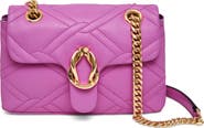 AIMEE Unity Box Quilted Leather Convertible Shoulder Bag
