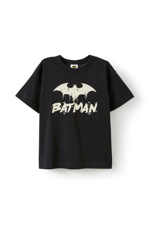 Cotton On Kids Kid's Licensed Drop Shoulder Short Sleeve Tee In Black
