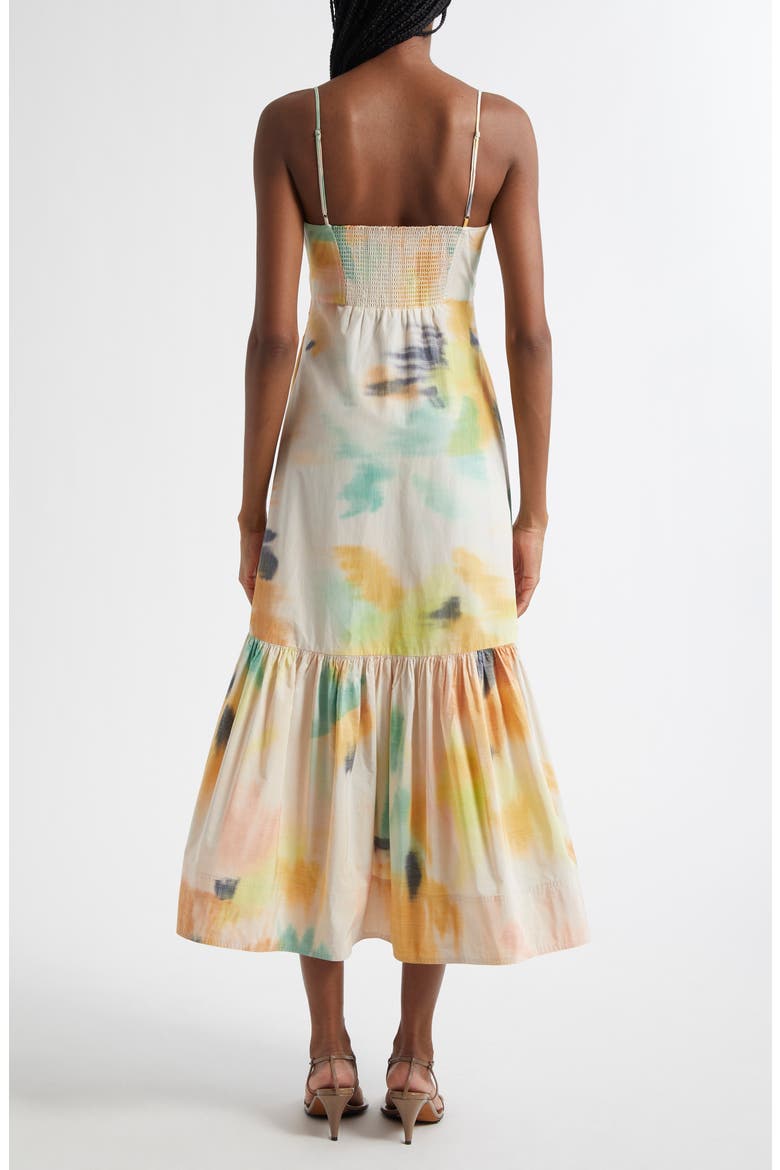 Lindsey Floral Print A-Line Dress, Alternate, color, FLORAL MULTI