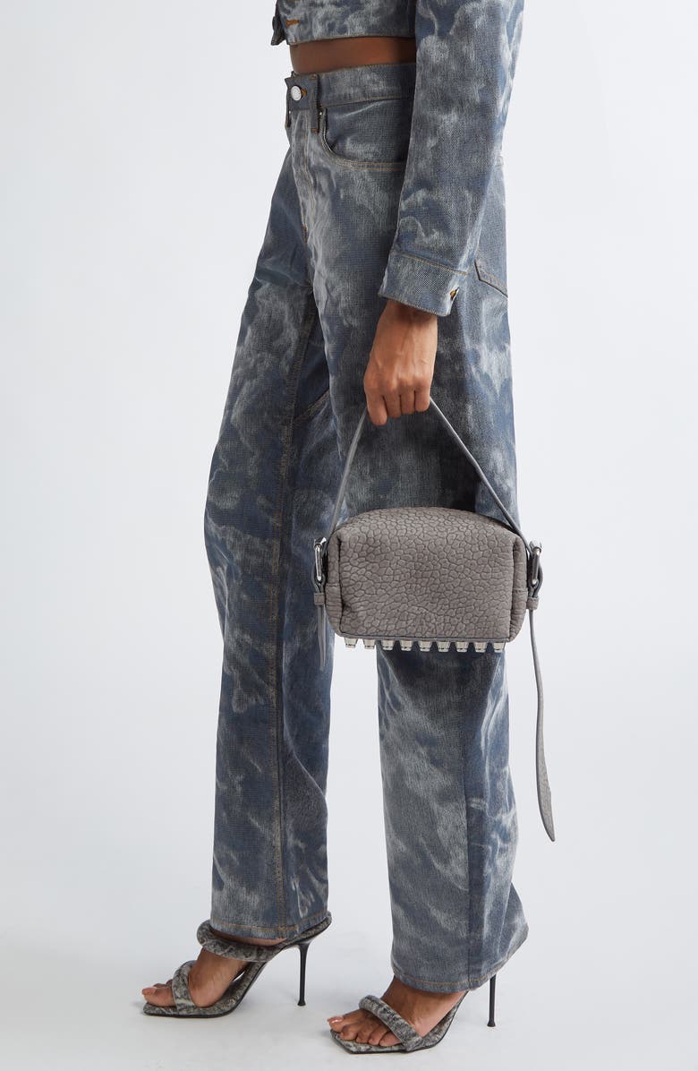 Alexander Wang Small Ricco Primal Nubuck Leather Crossbody Bag, Alternate, color,