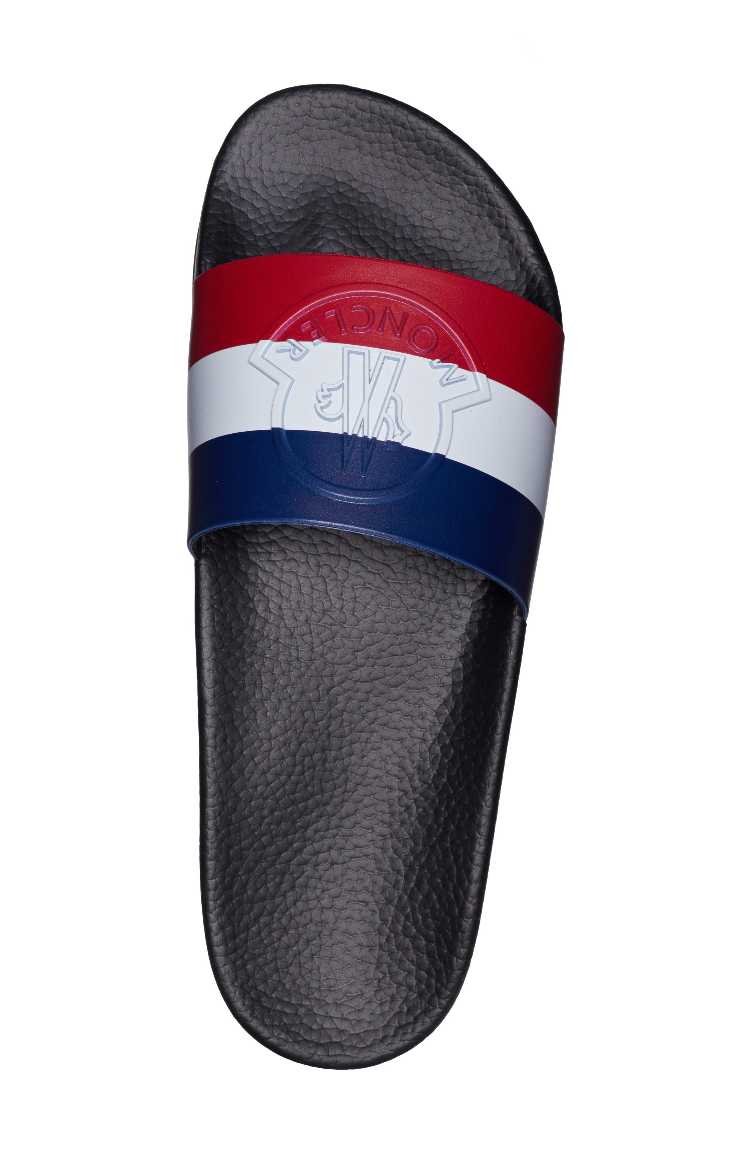 Basile Slide Sandal, Alternate, color, BLACK/ BLACK/ BLACK