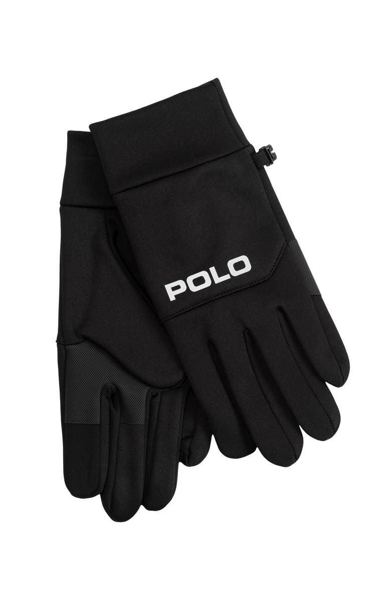 Polo Ralph Lauren Washable Commuter Touch Glove, Main, color, Black