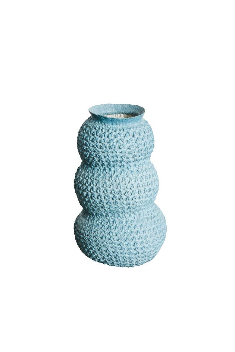 Urbi Tiered Papier Flower Vase, Main, color, Mista