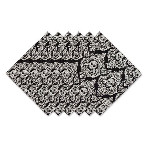 Hallowen Print Napkin Set/6