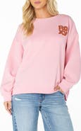 Roxy Morning Stroll Oversize Logo Graphic Sweatshirt