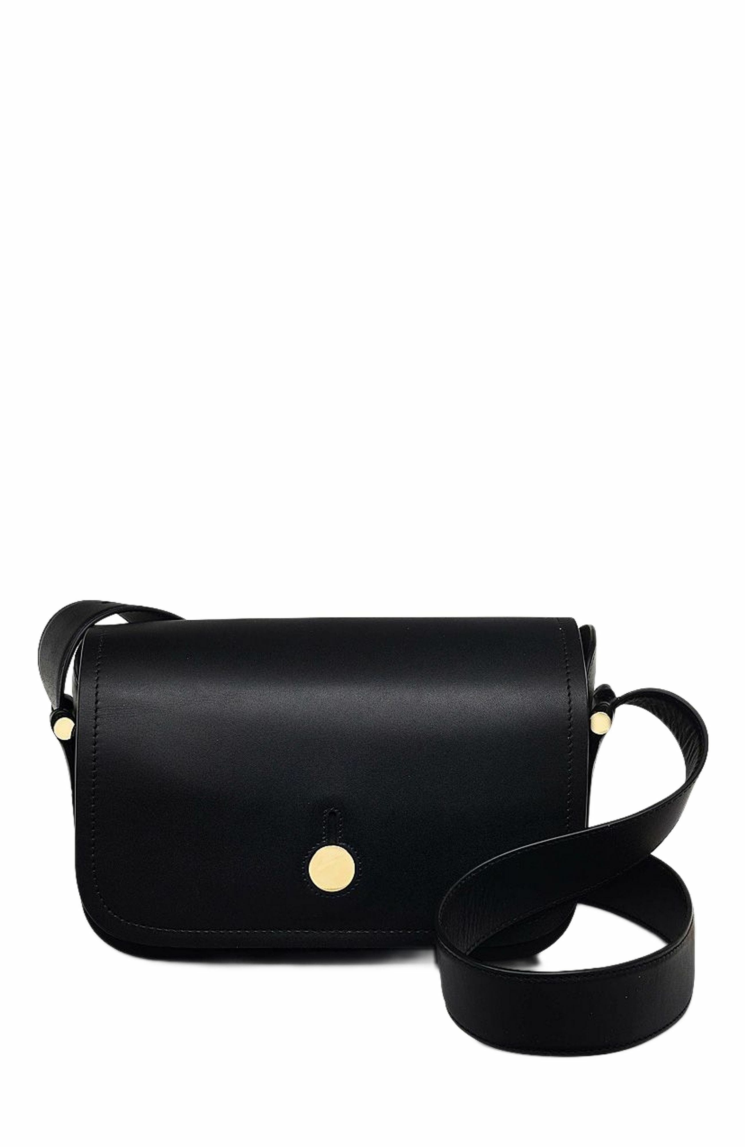 Radley Bathurst Mews Medium Flapover Crossbody Bag, Main, color, Black