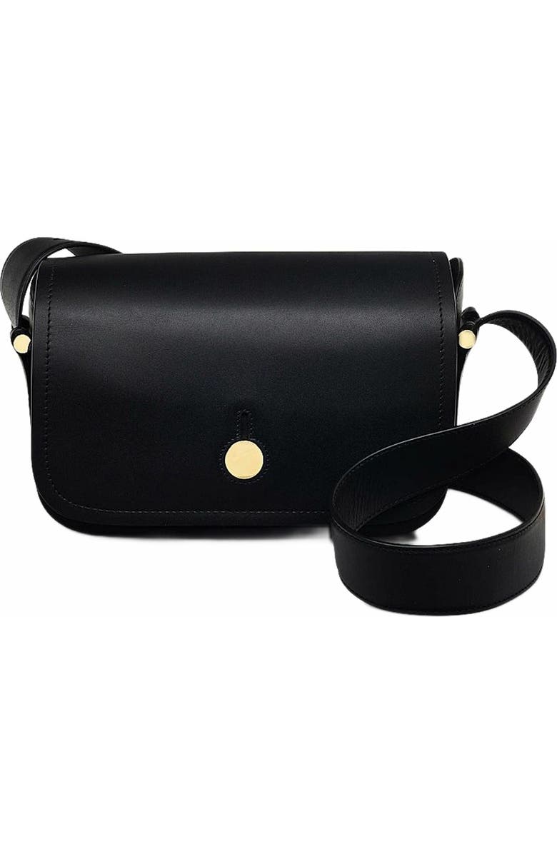 Radley Bathurst Mews Medium Flapover Crossbody Bag, Main, color, Black