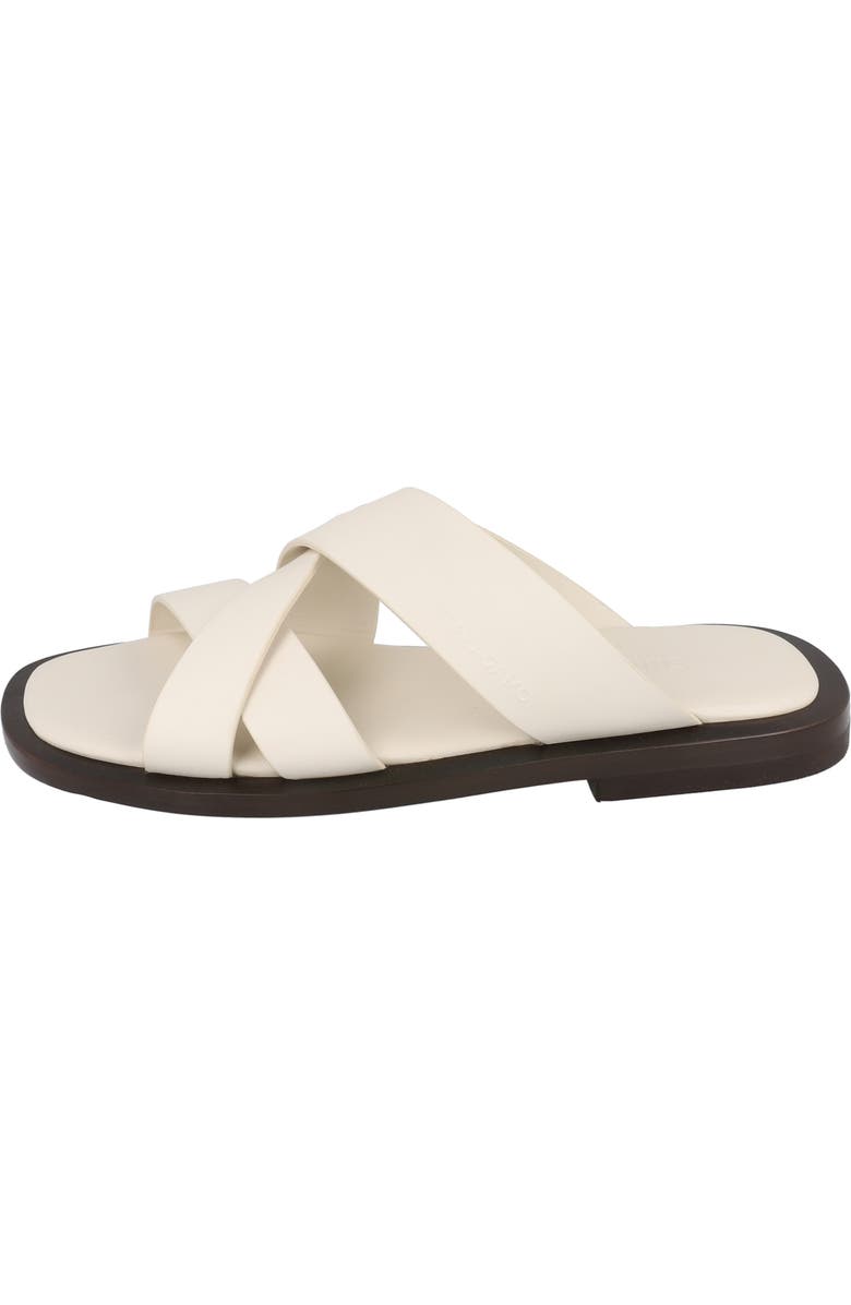 FERRAGAMO Crossover Slide Sandal, Alternate, color,