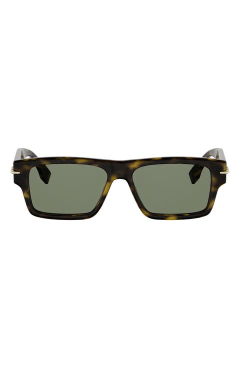 Selleria 54mm Rectangular Sunglasses