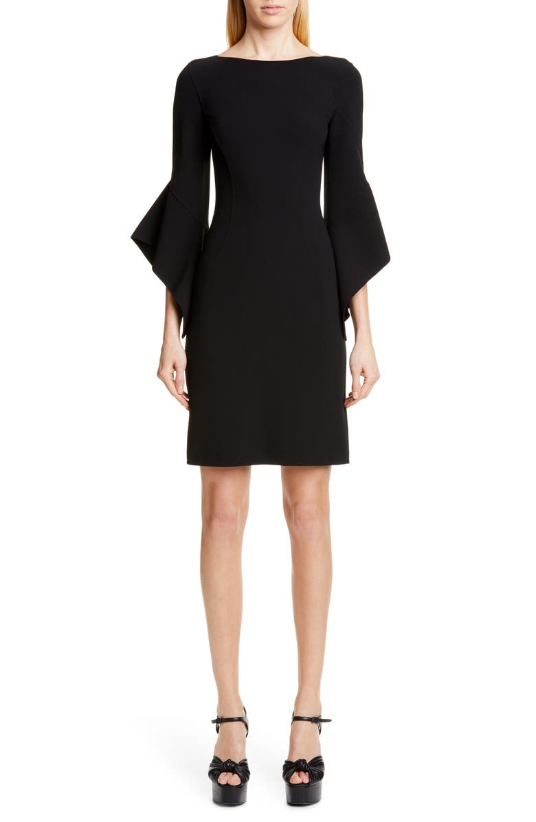 Michael Kors Collection Drape Sleeve Sheath Dress, Main, color, 