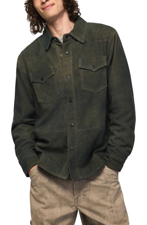 Suede Western Shirt Jacket