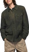 Lucky Brand Suede Western Shirt Jacket