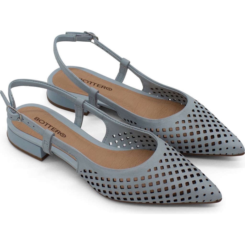 Bottero Botalessandra Slingback Pointed Toe Pump in Azul Pastel  product