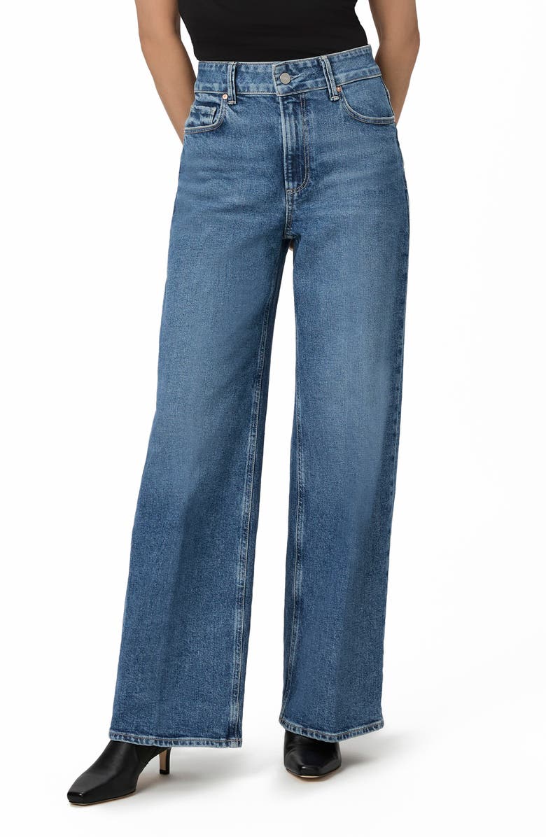 PAIGE Sasha High Waist Wide Leg Jeans, Main, color, Moonchild