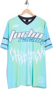 Princess Polly Turbo Champion Moto Jersey T-Shirt