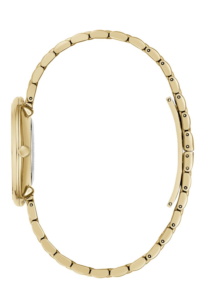 Carrie Bracelet Watch, 35mm, Alternate, color, GOLD